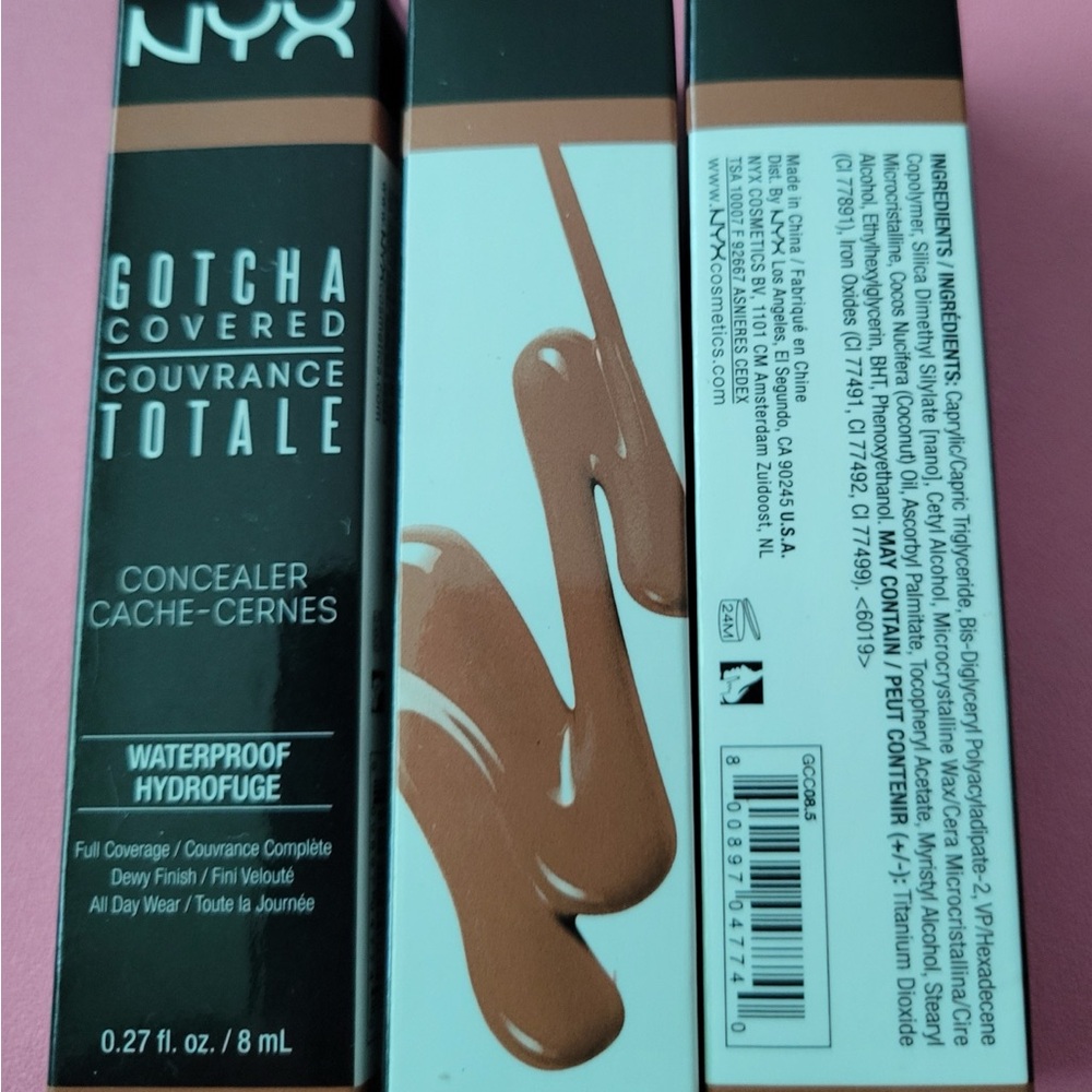NYX Gotcha Covered Concealer - Deep Brown New